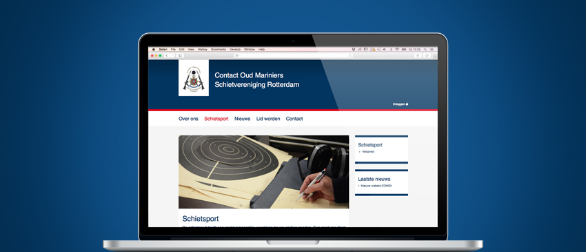 Nieuwe website